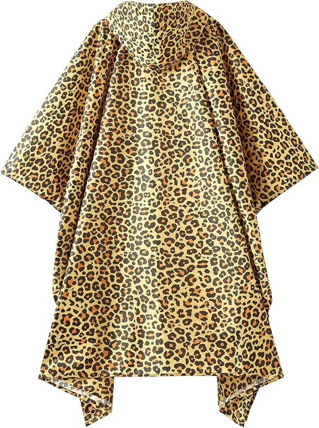 PTEROMY Hooded Rain Poncho for Adult - Image 7