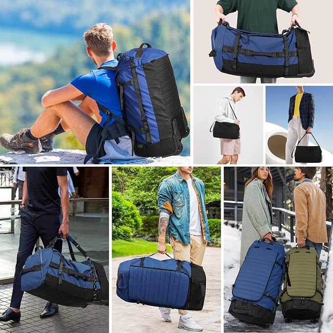 Vomgomfom 86L Collapsible Wheeled Luggage - Image 2