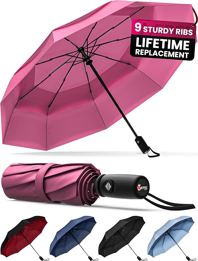 REPEL Windproof Travel Umbrella by RepelUmbrella