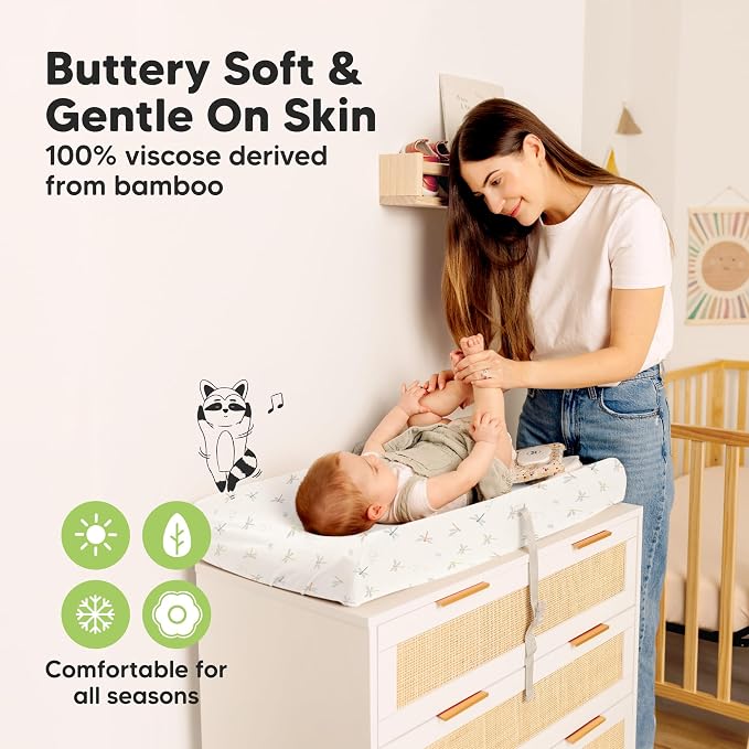2-Pack Baby Changing Pad Covers - Image 3