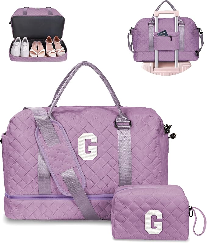 Gifts for Girls-Teen Weekender Bags, Personalized Weekender Bag, Monogram by Vogewood