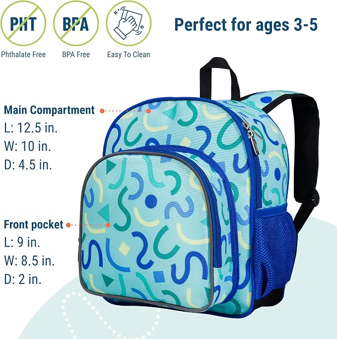 Wildkin 12-inch Kids Backpack – Padded, Adjustable - Image 4
