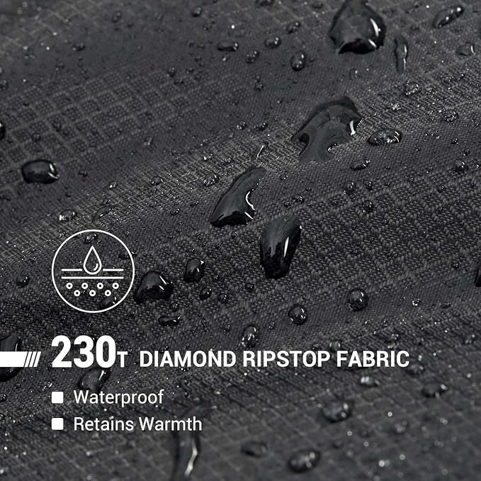 KingCamp Sleeping Bag for Adults, Cold Weather & Warm Extra Wide Big & Tall XL - Image 6