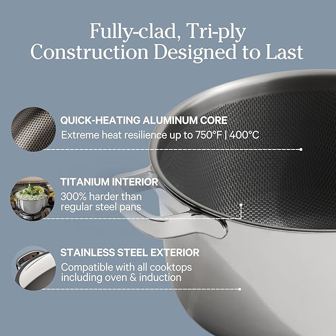 Our Place Titanium Pro Cookware Duo – Always Pan & Perfect Pot - Image 5