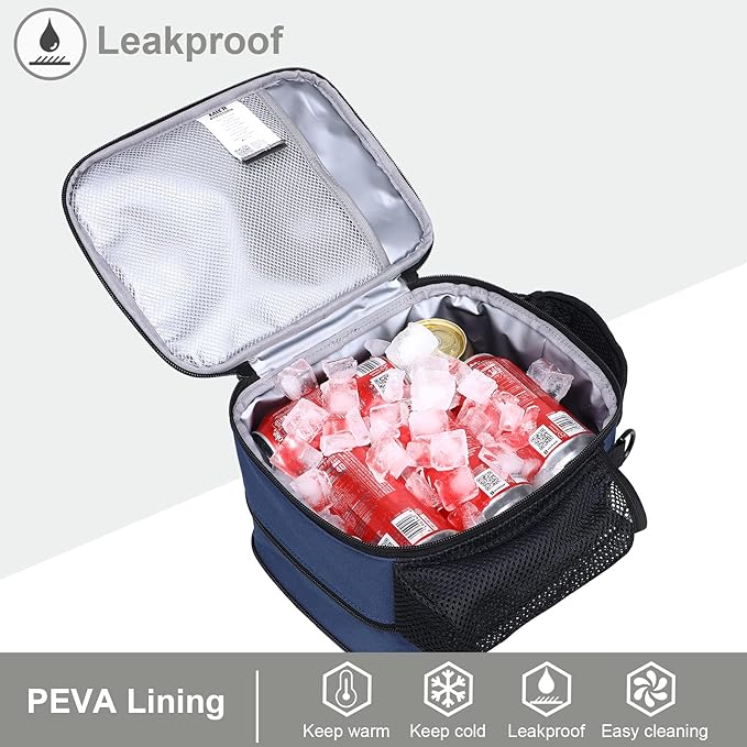 MIER Expandable Lunch Bag Insulated Lunch Box - Image 5