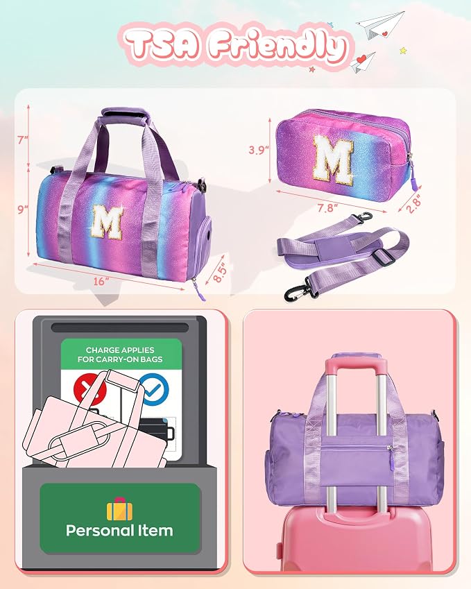 Customized Gifts for Daughter -Girl Gym Bag - Image 3