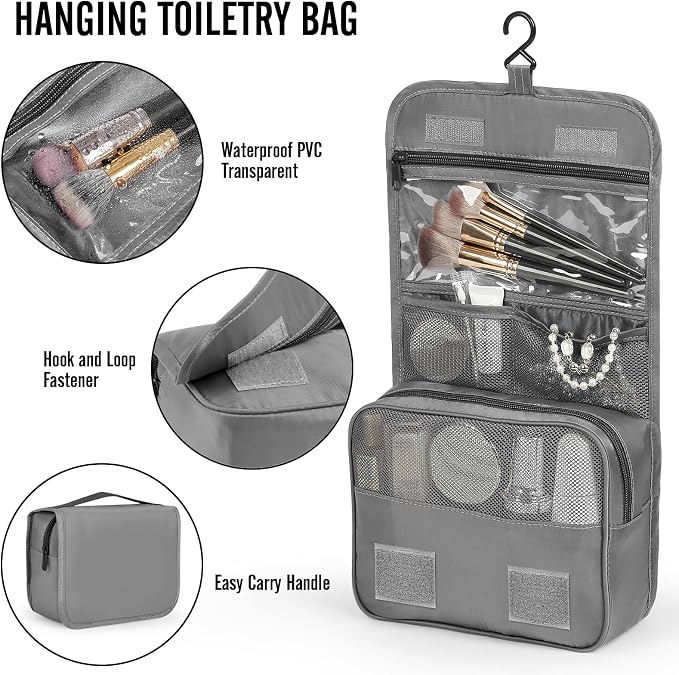 Veken 10 Set Packing Cubes for Travel Essential, Suitcase Organizer Bags in 4 - Image 3