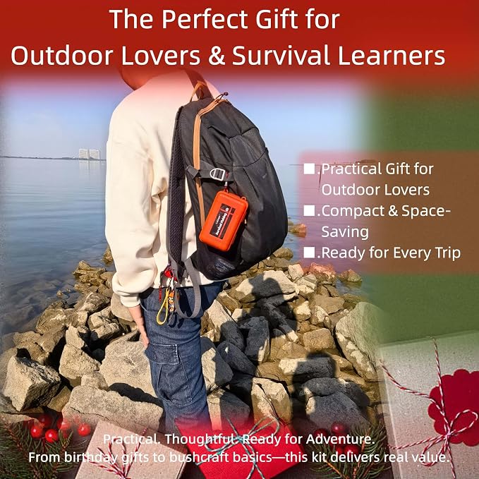 Mini Survival Fishing Kit Small Emergency Fishing TackleBox Pocket Outdoor - Image 4