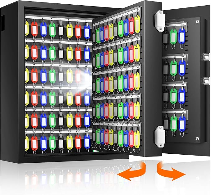 200 Keys Fireproof Key Safe by NebakneSafe
