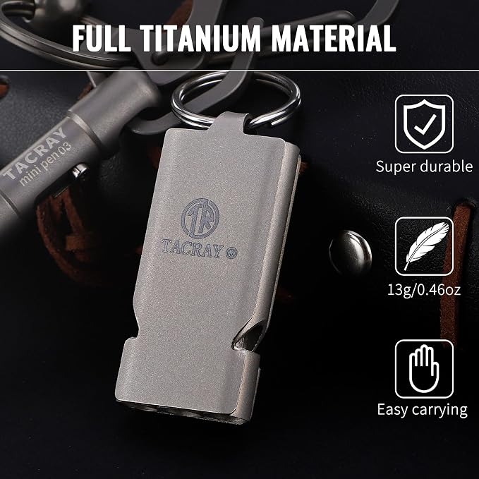 TACRAY Emergency Whistles Lifeguard Safety Whistle - Image 2