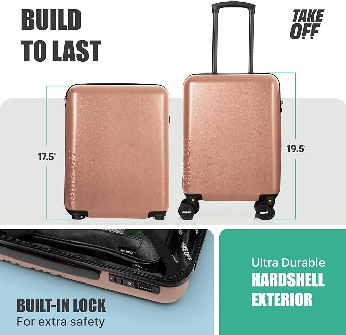 Take OFF Luggage Personal Item 3.0 – 18x14x8 Underseat Carry On - Image 6