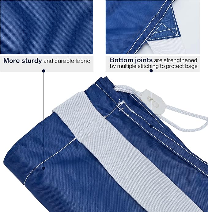 HOMEST 2 Pack XL Nylon Laundry Bag - Image 5