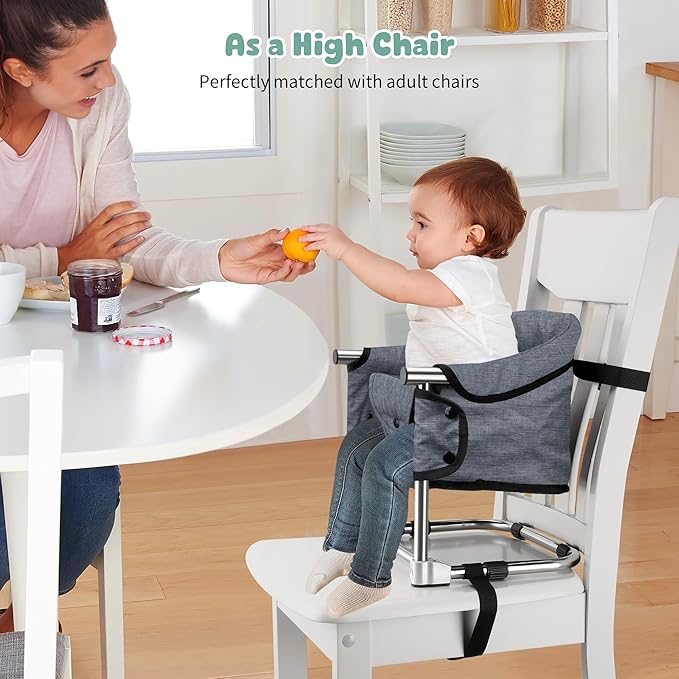 Booster Seat for Dining Table: Portable Toddler Booster Chair - Image 3