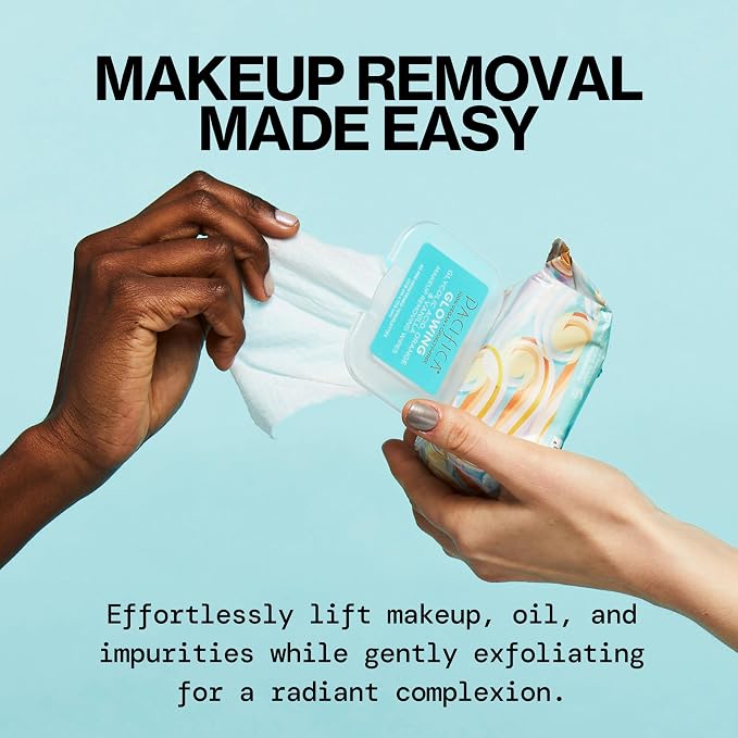 Pacifica Beauty | Glowing Makeup Remover Wipes | Gycolic Acid, Coconut Water - Image 12