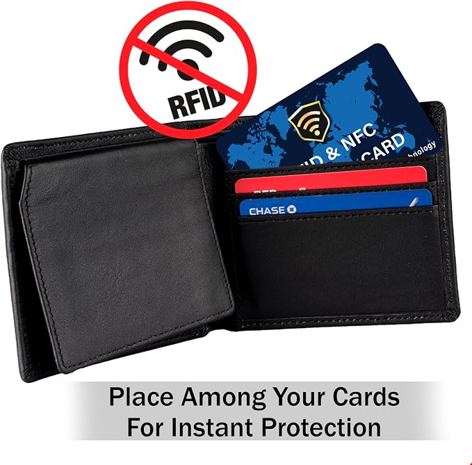 SaiTech IT 5 Pack RFID Blocking Card NFC Contactless Debit/Credit Card ATM - Image 4