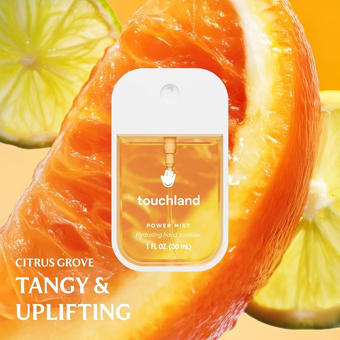 Touchland Power Mist Hydrating Hand Sanitizer Spray, FRESH Trio Set, 1 FL. OZ. - Image 3