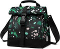 SUNNY BIRD Insulated Lunch Bag Rolltop Lunch Box Tote Bag by SUNNYBIRD