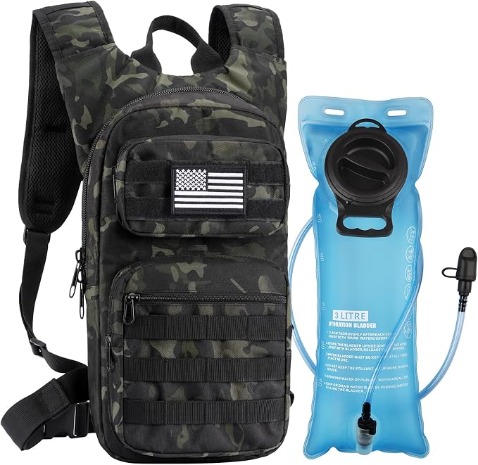 GENILU Tactical Hydration Backpack by Unknown
