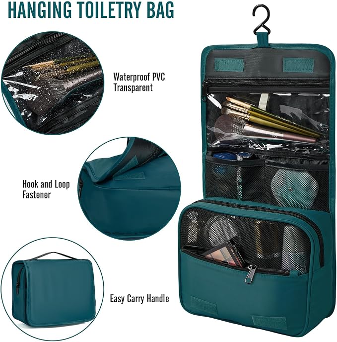 Veken 8 Set Packing Cubes for Travel Essentials, Suitcase Organizer Bags in 4 - Image 3