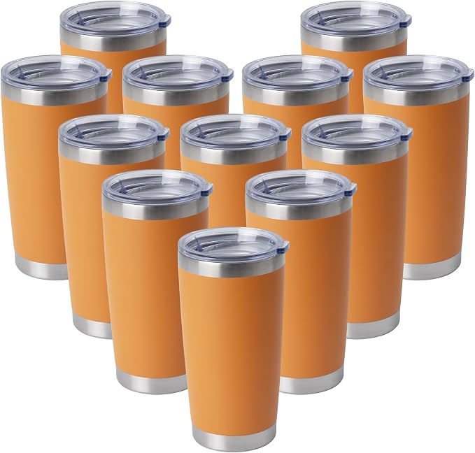 HASLE OUTFITTERS 20oz Stainless Steel Tumblers Bulk, Insulated Travel Cup by HASLEOUTFITTERS