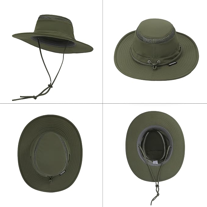 Cimarron Wide Brim Safari Sun Hat - Image 3