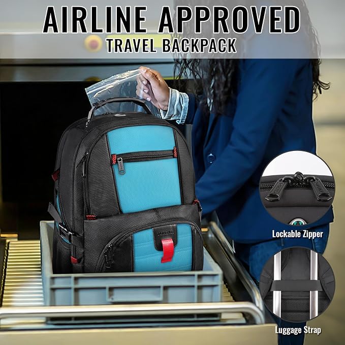 YOREPEK Travel Backpack, Extra Large 50L Laptop Backpacks - Image 5