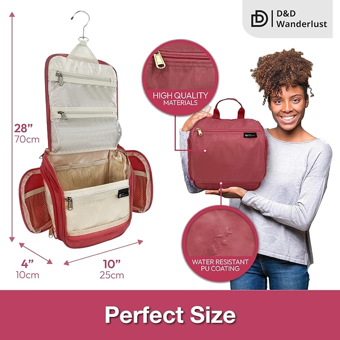 D&D Hanging Travel Toiletry Bag - Image 5