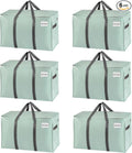 VENO 6 Pack Moving Bags, Heavy Duty, Moving Boxes Alternative, Packing Storage by Veno