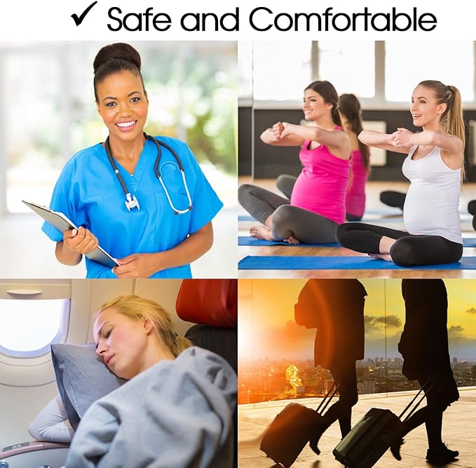 Cotton Compression Socks for Women & Men. 15-20 mmHg Support Knee-High Color - Image 6