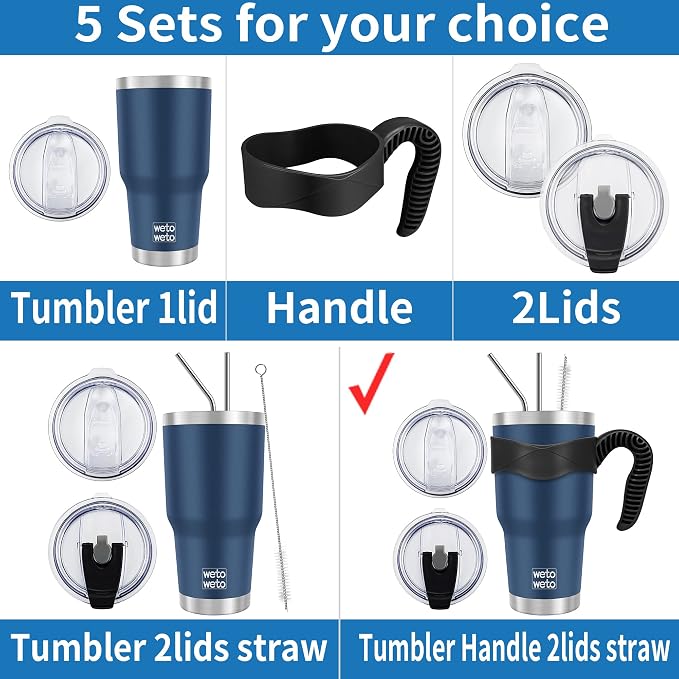 WETOWETO 30oz Insulated Tumbler - Image 2