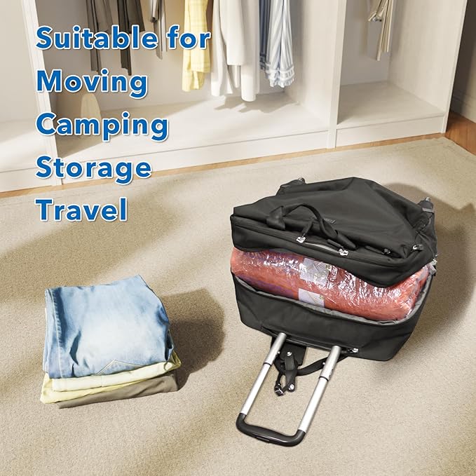 12 Pack Compression Bags for Travel | Vacuum Seal Storage Bags for Luggage & - Image 6