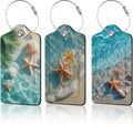 Starfish Seashell on Beach Luggage Tags by Unknown