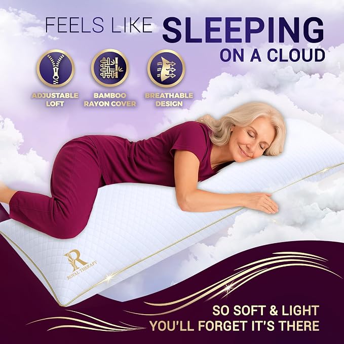 Royal Therapy Long Body Pillow – Full Body Pillow - Image 4