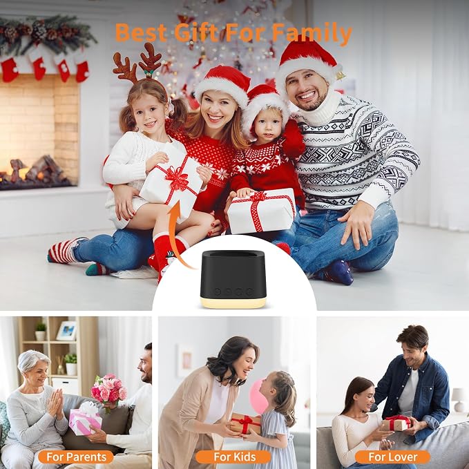 Portable Sound Machine, Mini Travel White Noise Machine - Image 8