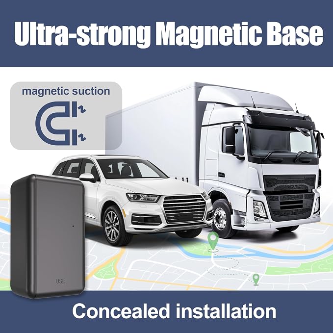 G05A GPS Tracker for Vehicle No Monthly Fees, SIM Card Included, Real-Time - Image 5