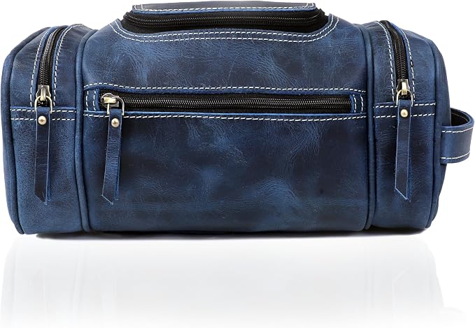 VC VINTAGE COUTURE Leather Toiletry Bag - Image 3