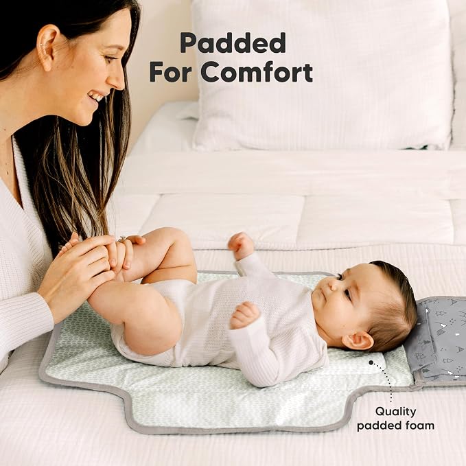 KeaBabies Portable Diaper Changing Pad - Image 4