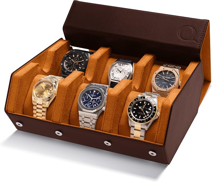 Napa Leather Watch Case for Men by QWatch