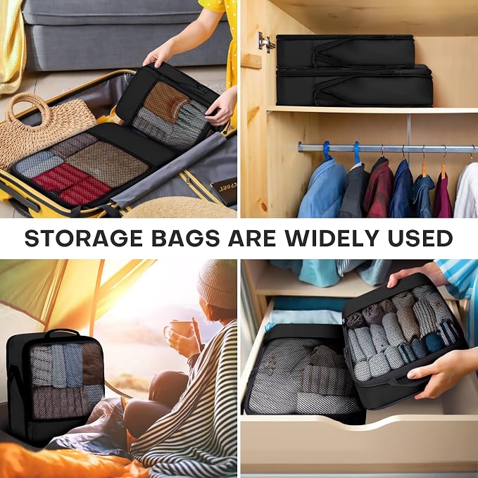 4 PCS Set Compression Packing Cubes - Image 8