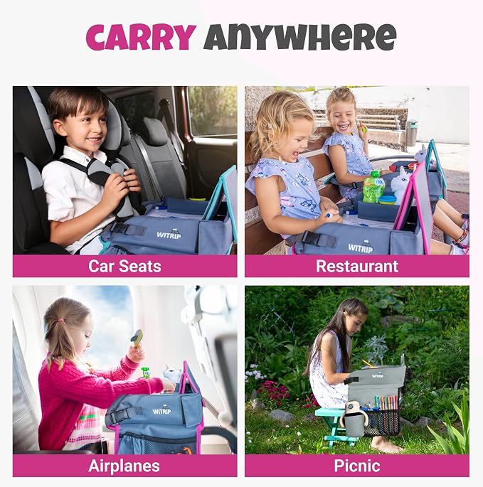 Kids Travel Tray with Dry Erase Board - Image 6