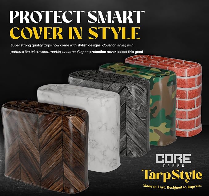 Core Tarps Extreme Heavy Duty 20 Mil Tarp Cover, Waterproof, UV Resistant - Image 7