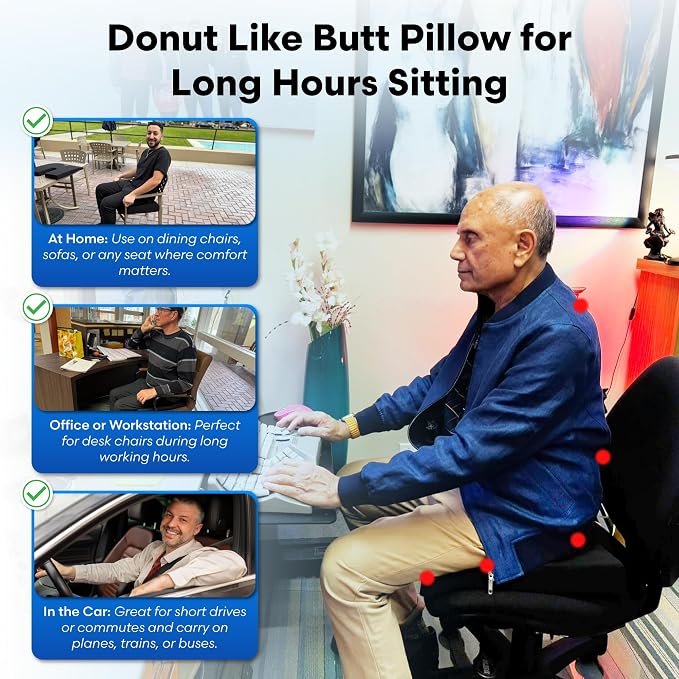 LiquiCell Coccyx Seat Cushion, Aid - Image 7