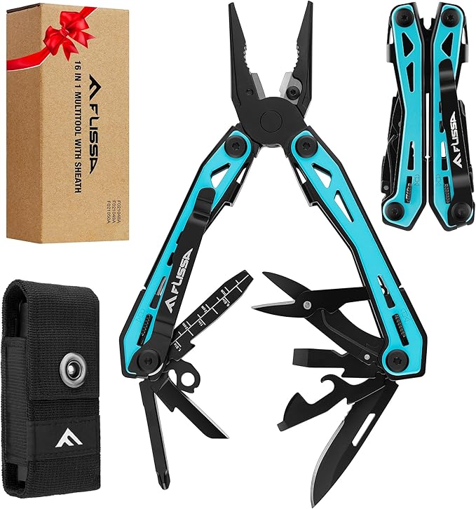 FLISSA 16-in-1 Multi Tool Pliers, Gift by FLISSA