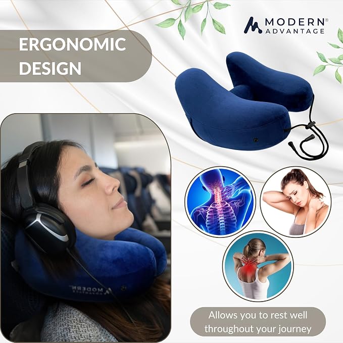 Modern Advantage Inflatable Travel Pillow - Image 2