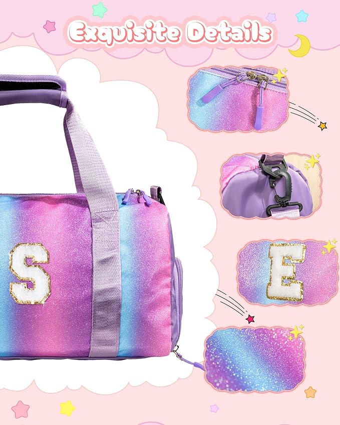 Girls Trip Gifts for Kids-Girl Gym Bag - Image 4