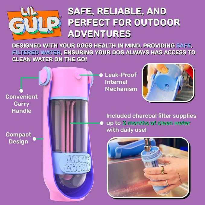 Lil Gulp Water Bottle | Advanced Carbon Filtration - Image 5