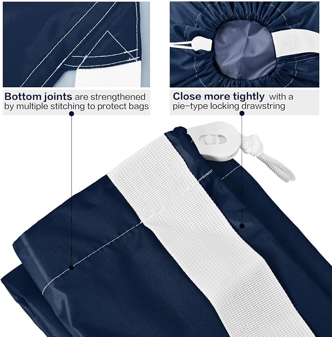 HOMEST 2 Pack XL Wash Me Travel Laundry Bag - Image 5