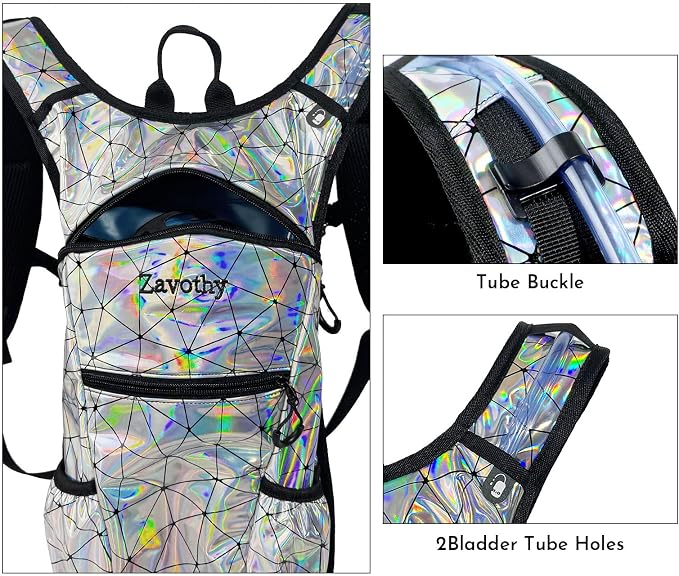 Reflective Hydration Backpack, Hydration Pack - Image 6