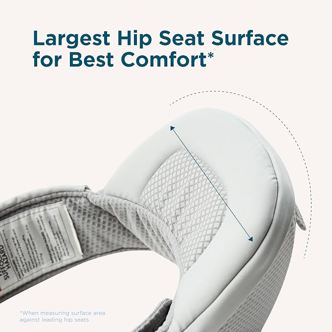 Ergobaby Alta Hip Seat All-Position Breathable Mesh Hip Seat & Carrier - Image 6
