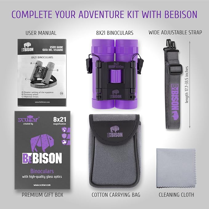 BeBison Binoculars for Kids and Adults - Image 6